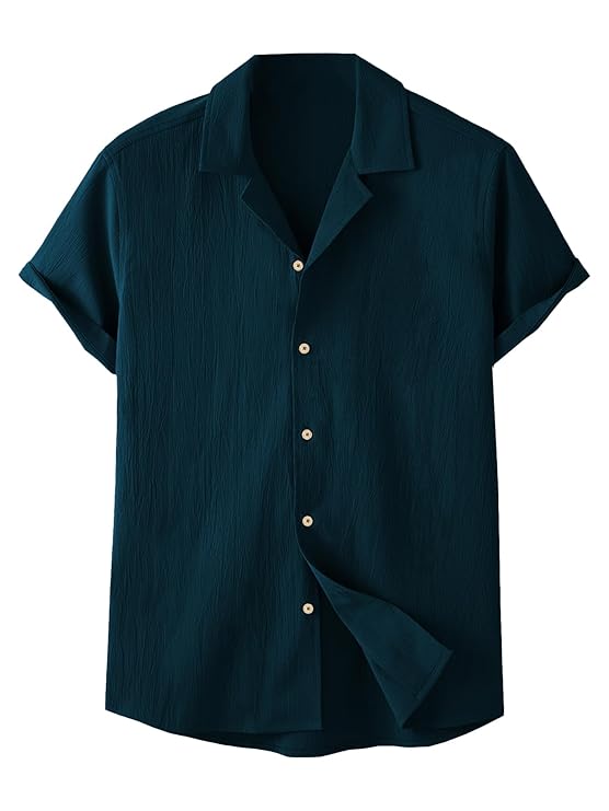 NX Men's Regular Fit Casual Shirt