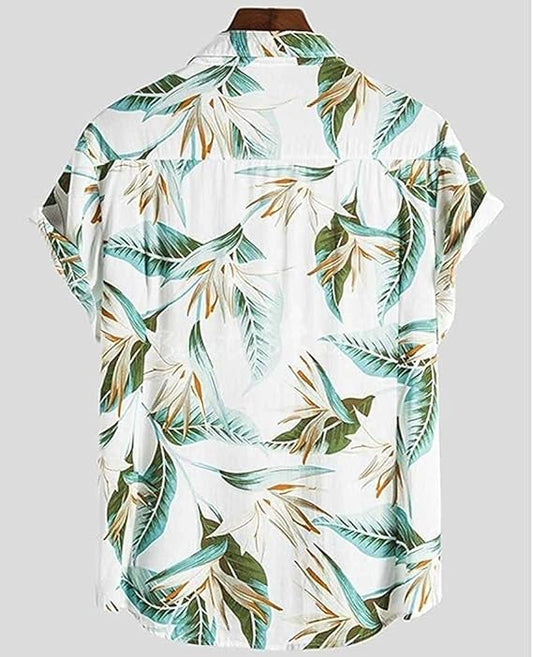 Leriya Fashion Men's Casual Cotton Shirt – Button Down Summer Shirt's for Men | Lightweight Textured Fabric | Perfect for Daily & Weekend Wear